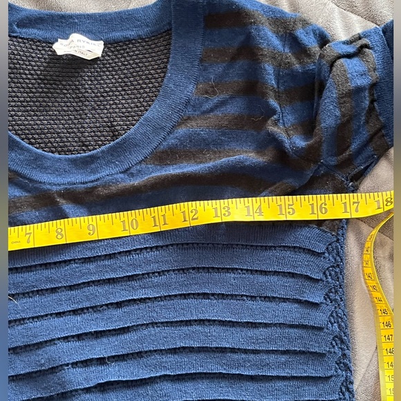 Sonia RYKIEL 3/4 sleeve sweater size S - Picture 6 of 9